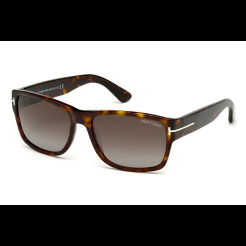 Tom Ford Unisex tortoise TF445 Sunglasses